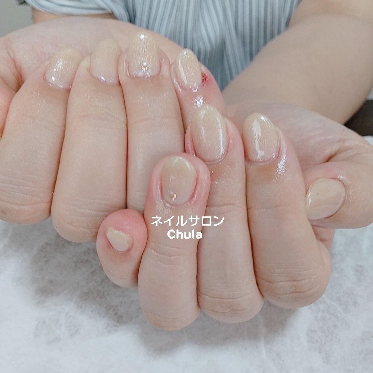 秋 オフィス ハンド シンプル ワンカラー Chulaのネイルデザイン No ネイルブック