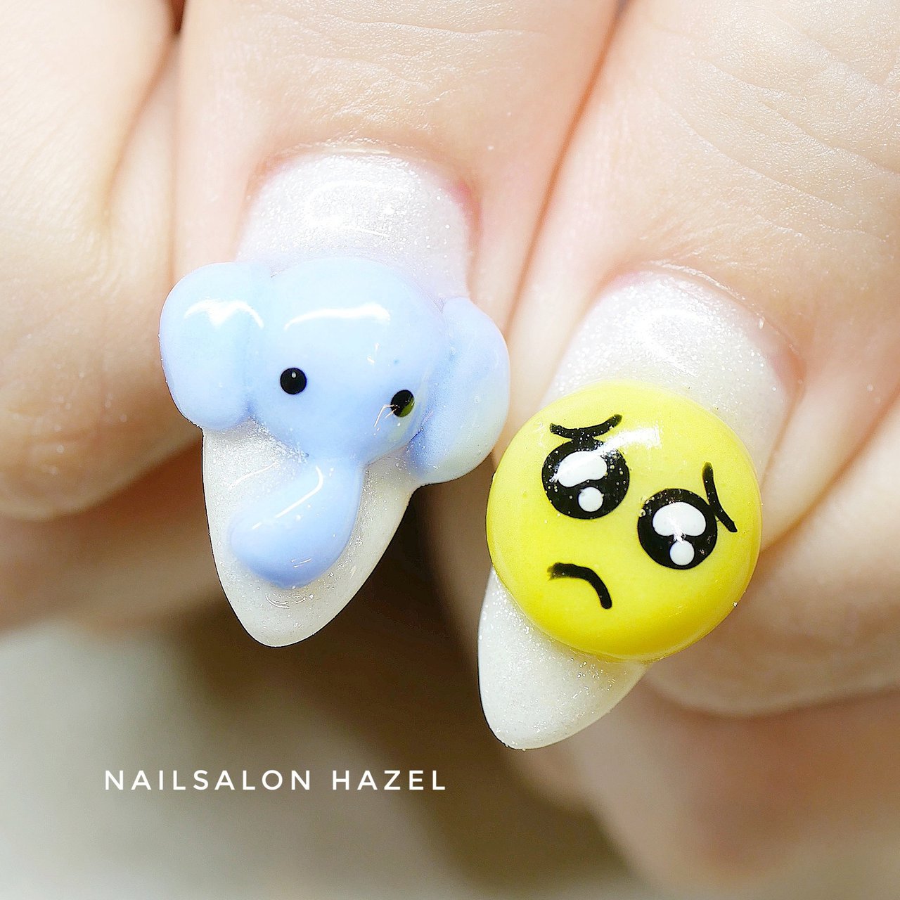 オールシーズン パーティー 女子会 ハンド キャラクター Nailsalon Hazelのネイルデザイン No ネイルブック