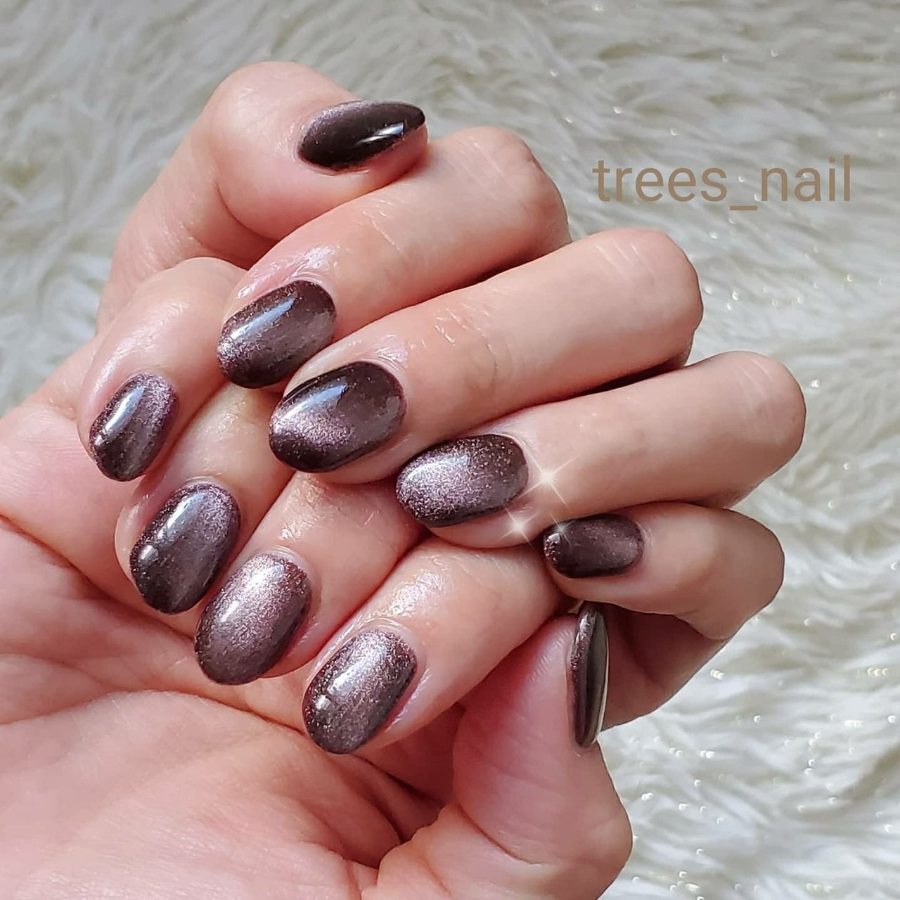 秋 冬 ライブ パーティー ハンド Trees Nailのネイルデザイン No ネイルブック