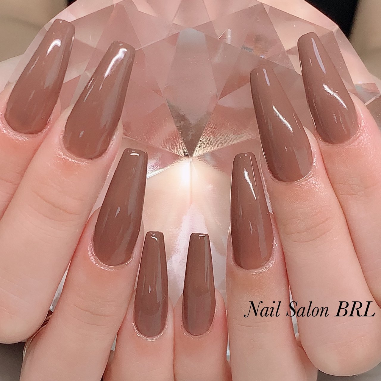 ハンド シンプル ワンカラー ロング スカルプチュア Nail Salon Brl ネイルサロン ベリル のネイルデザイン No ネイルブック