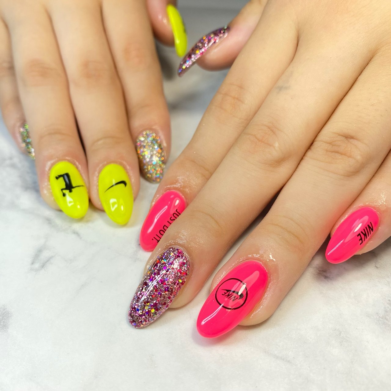 オールシーズン ライブ スポーツ 女子会 ハンド Nail Salon U Naのネイルデザイン No ネイルブック