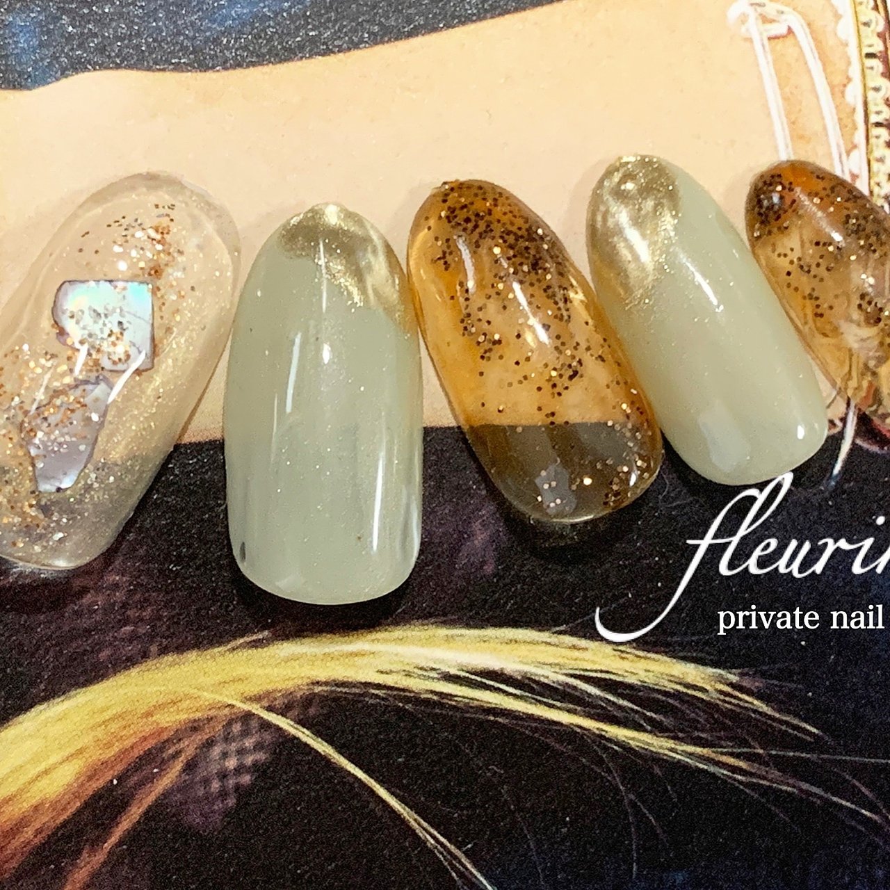 夏 秋 冬 女子会 ハンド Nailsakiのネイルデザイン No ネイルブック