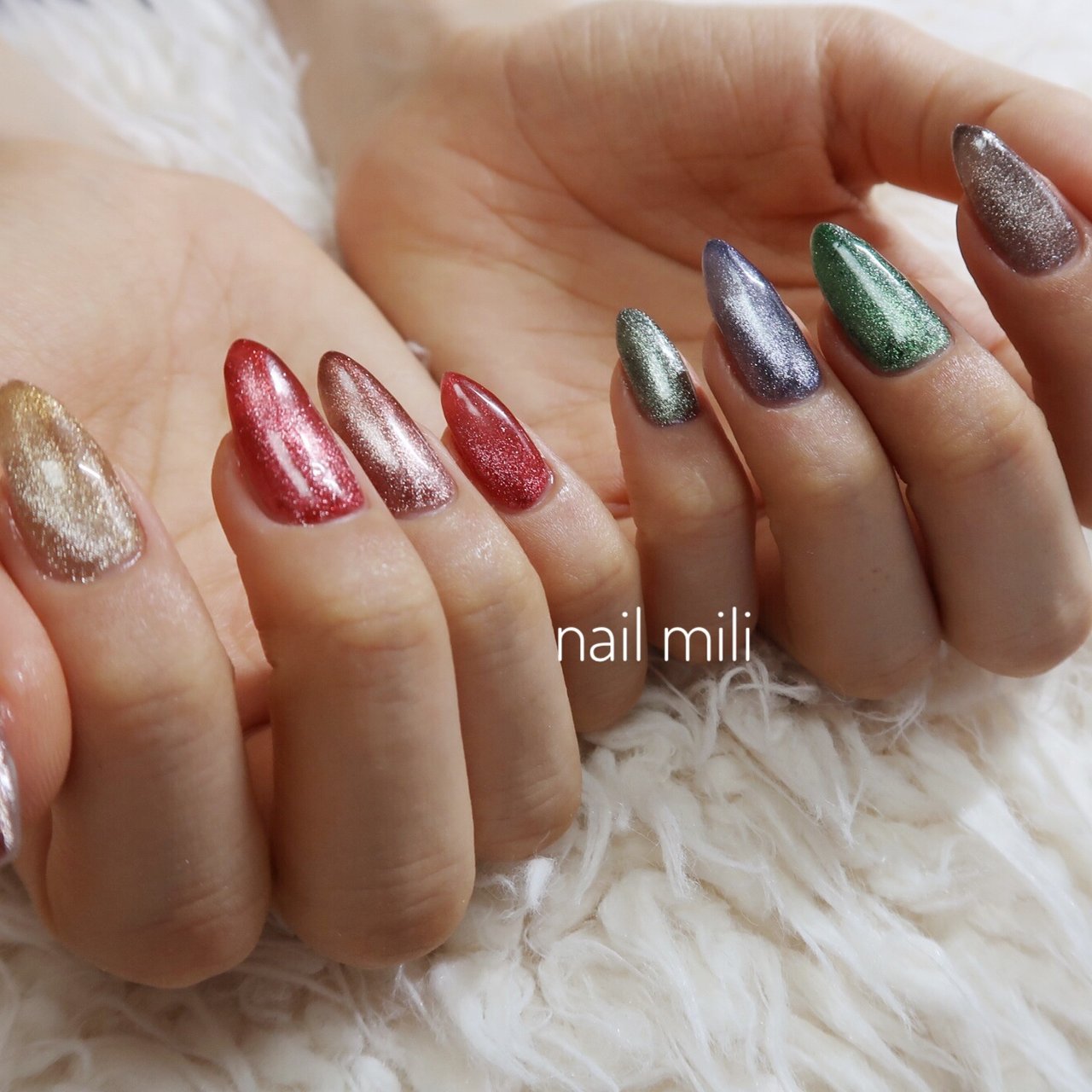 秋 冬 ハンド シンプル ワンカラー Nail Miliのネイルデザイン No ネイルブック