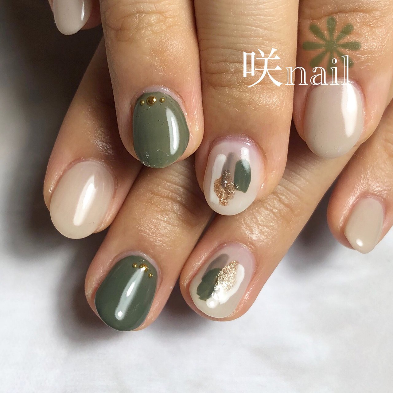 秋/オフィス/デート/女子会/ハンド - 咲nail 【saki】のネイルデザイン