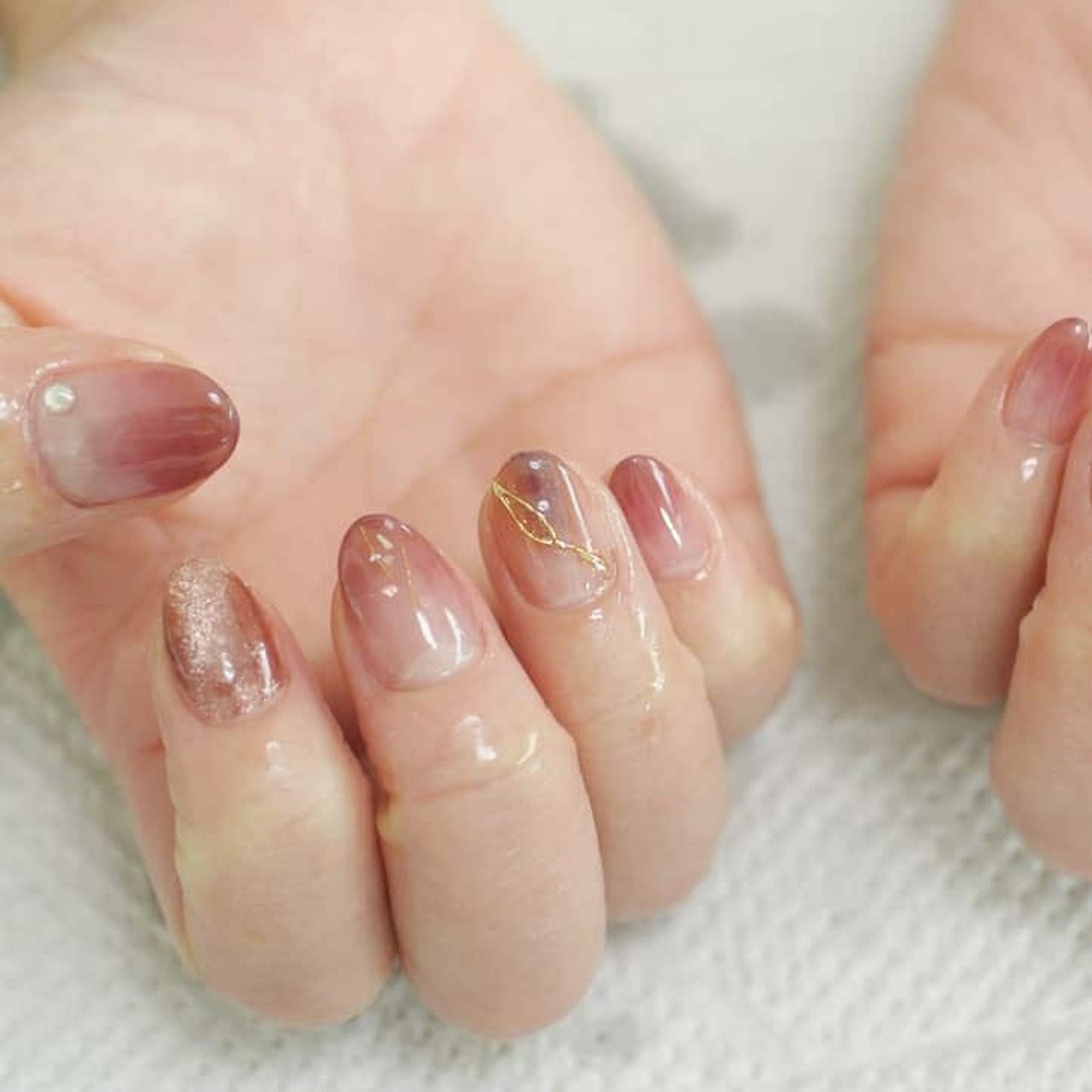 秋 オフィス パーティー 女子会 ハンド Nailsshineのネイルデザイン No ネイルブック