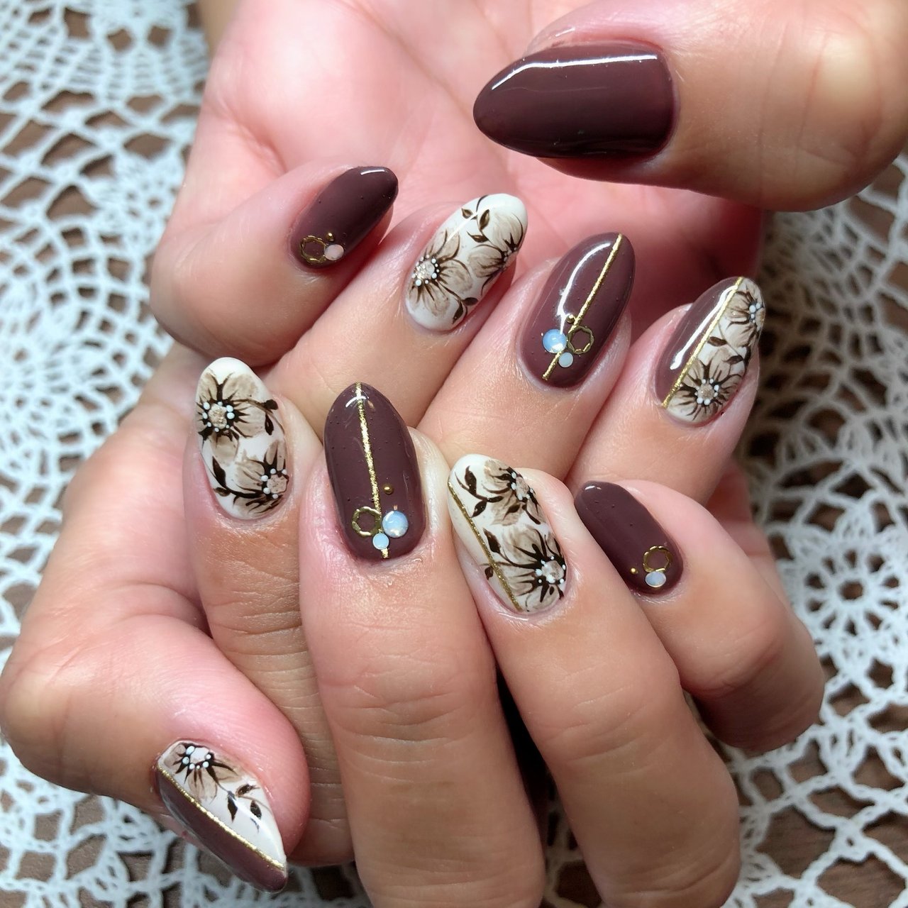 秋 冬 ハンド Nana Nailのネイルデザイン No ネイルブック
