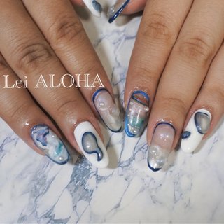 熱帯魚ネイルのネイルデザイン ネイルブック