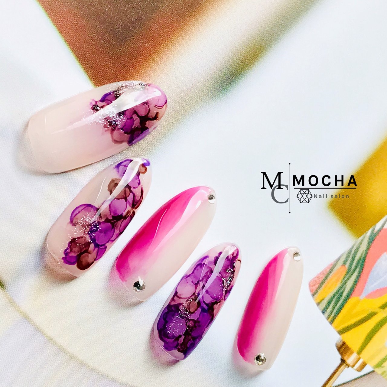 秋 冬 オフィス デート ハンド Nail Salon Mochaのネイルデザイン No ネイルブック