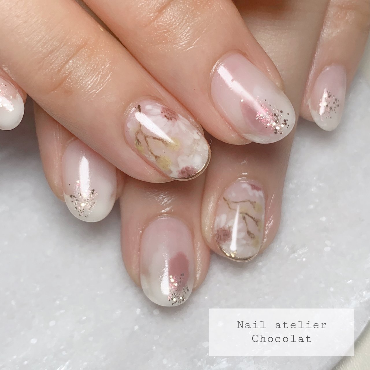 夏 秋 デート 女子会 ハンド Nail Atelier Chocolatのネイルデザイン No 5655716 ネイルブック