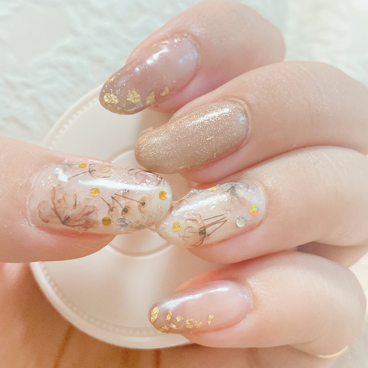 秋 オールシーズン オフィス ハンド グラデーション Rui Nのネイルデザイン No ネイルブック