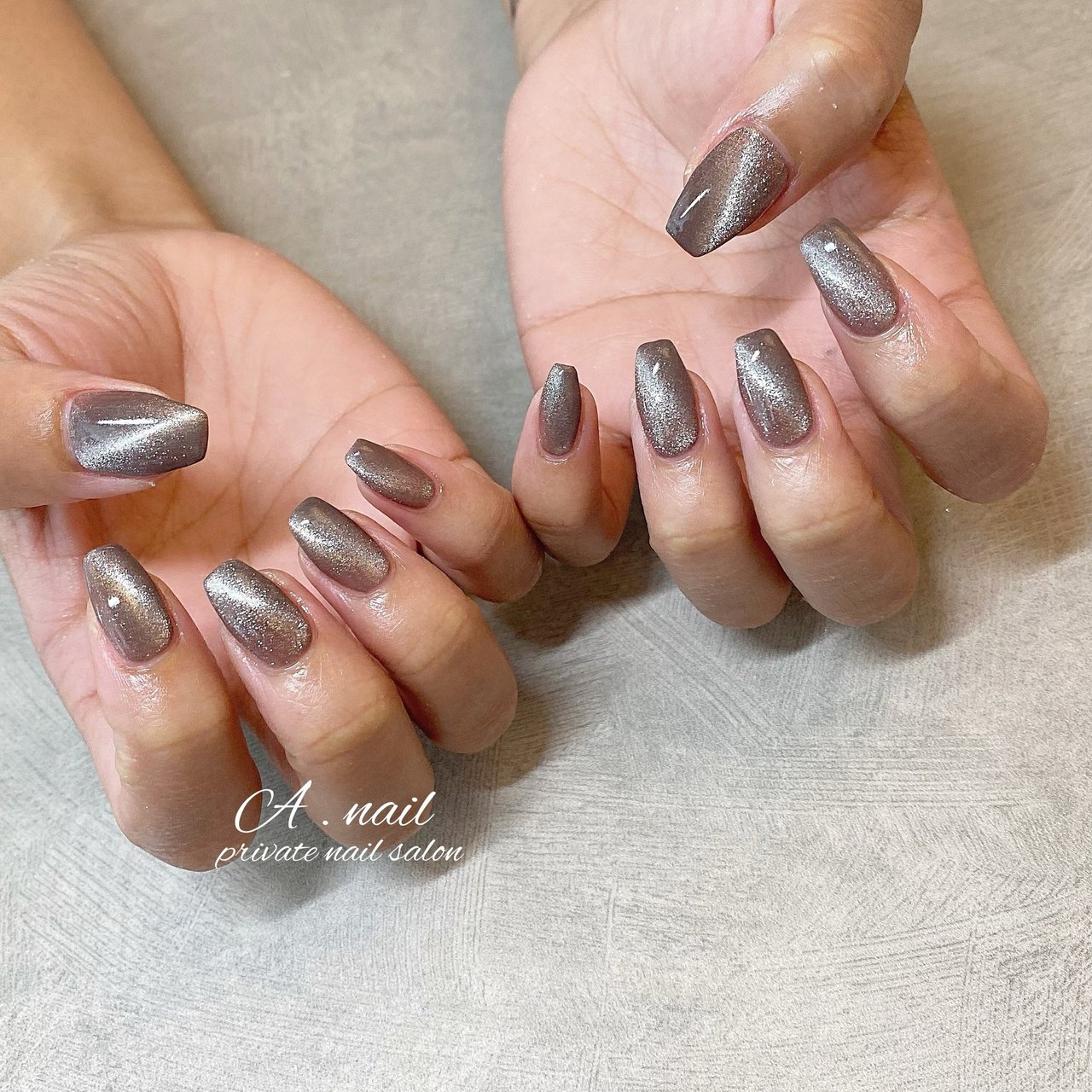 秋 冬 オールシーズン ハンド シンプル A Nail Private Nailsalon のネイルデザイン No ネイル ブック