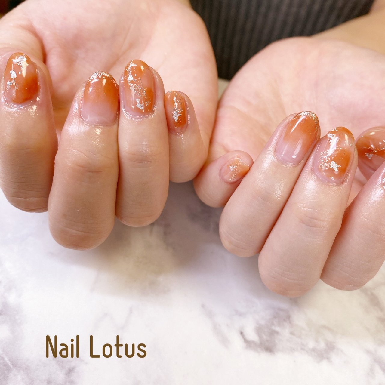 秋 オフィス 女子会 ハンド シンプル Nail Lotusのネイルデザイン No ネイルブック