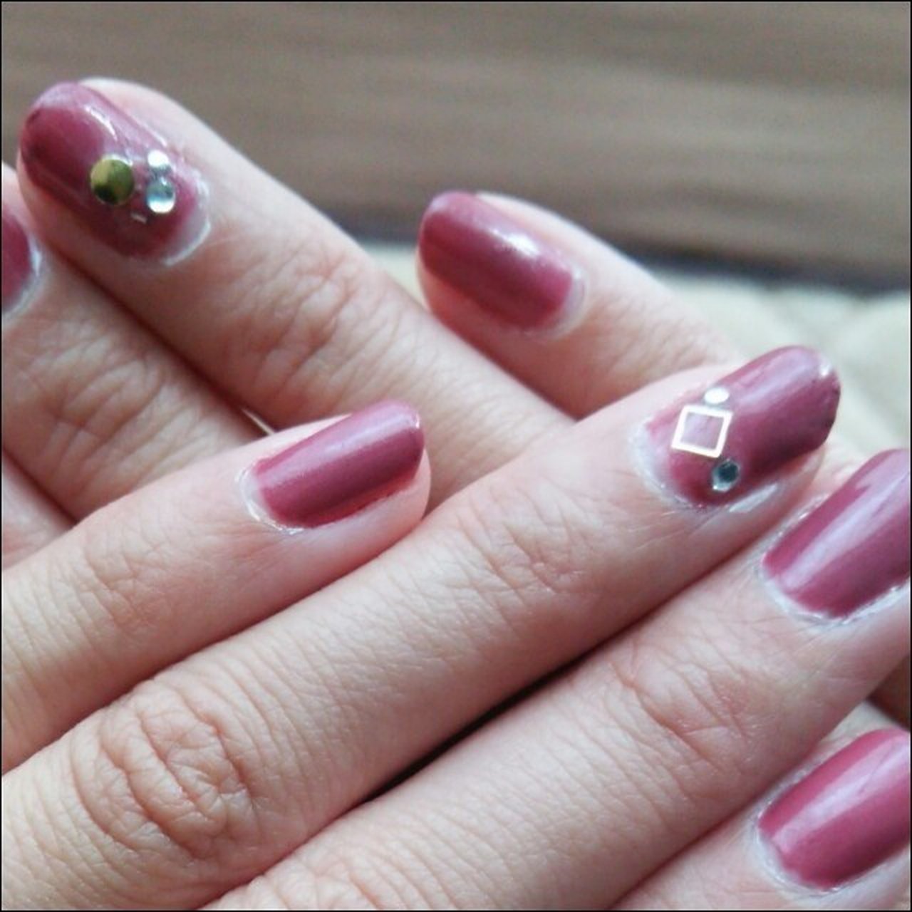 ハンド ワンカラー マニキュア セルフネイル ネイルシール Aya0406のネイルデザイン No ネイルブック