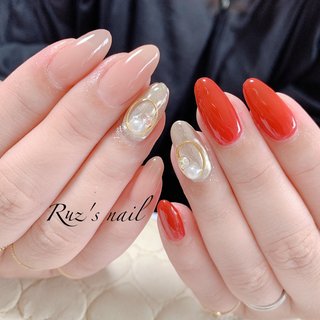 冬/オールシーズン/成人式/バレンタイン/ハンド - sayaka.Aのネイル