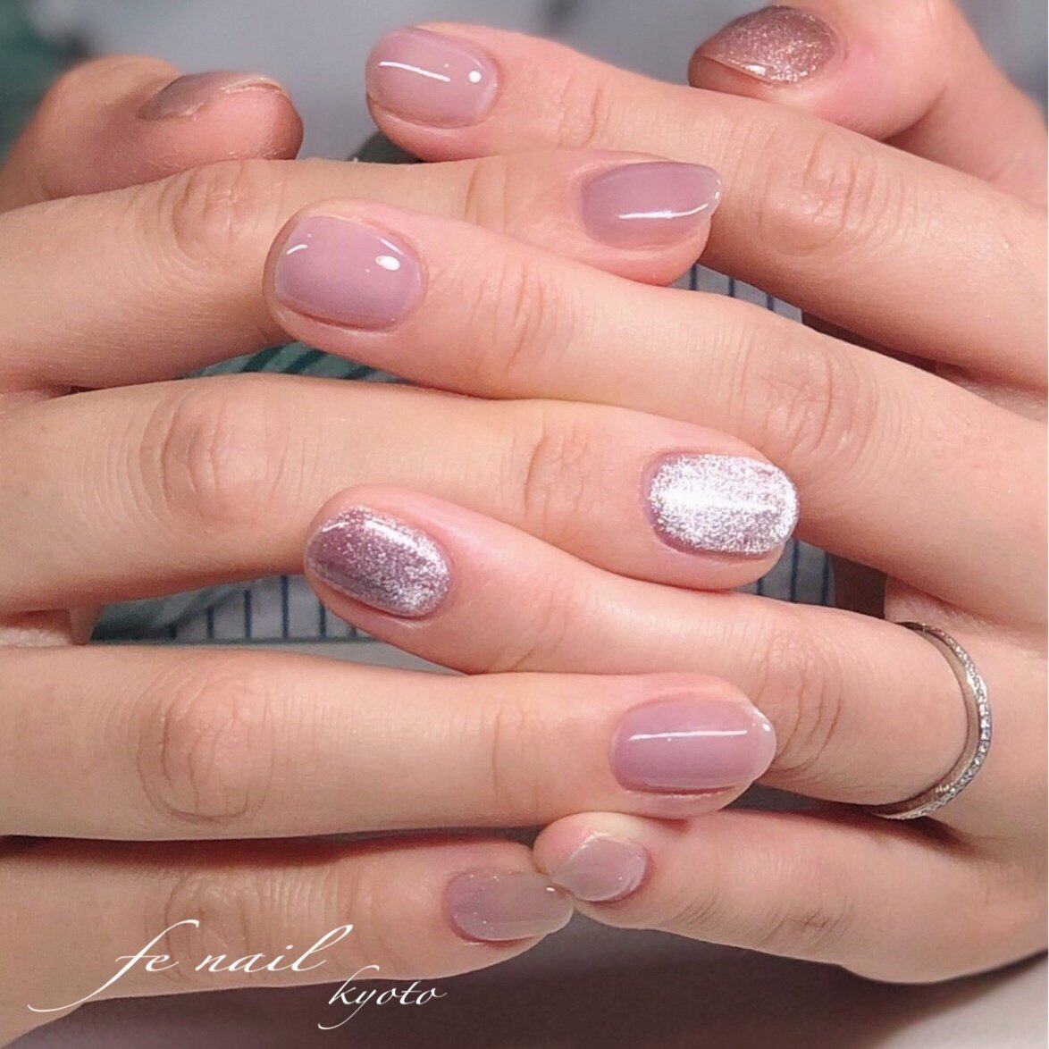 オールシーズン オフィス デート ハンド シンプル Fenailのネイルデザイン No ネイルブック