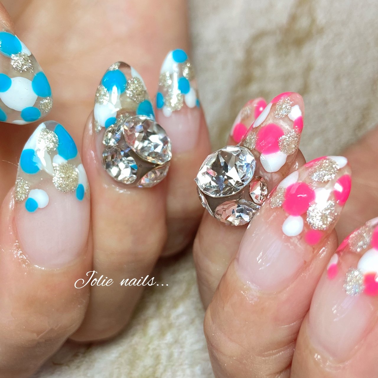 夏 パーティー デート 女子会 ハンド Jolie Nails のネイルデザイン No ネイルブック