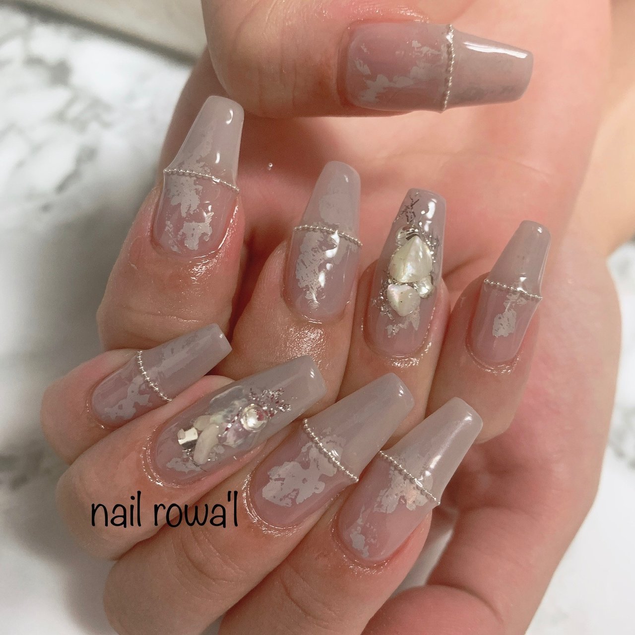 Private Nail Salon Rowa L ロワールのネイルデザイン No ネイルブック