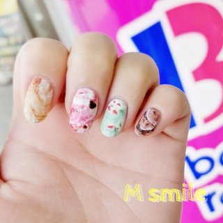 サーティワンのネイルデザイン ネイルブック