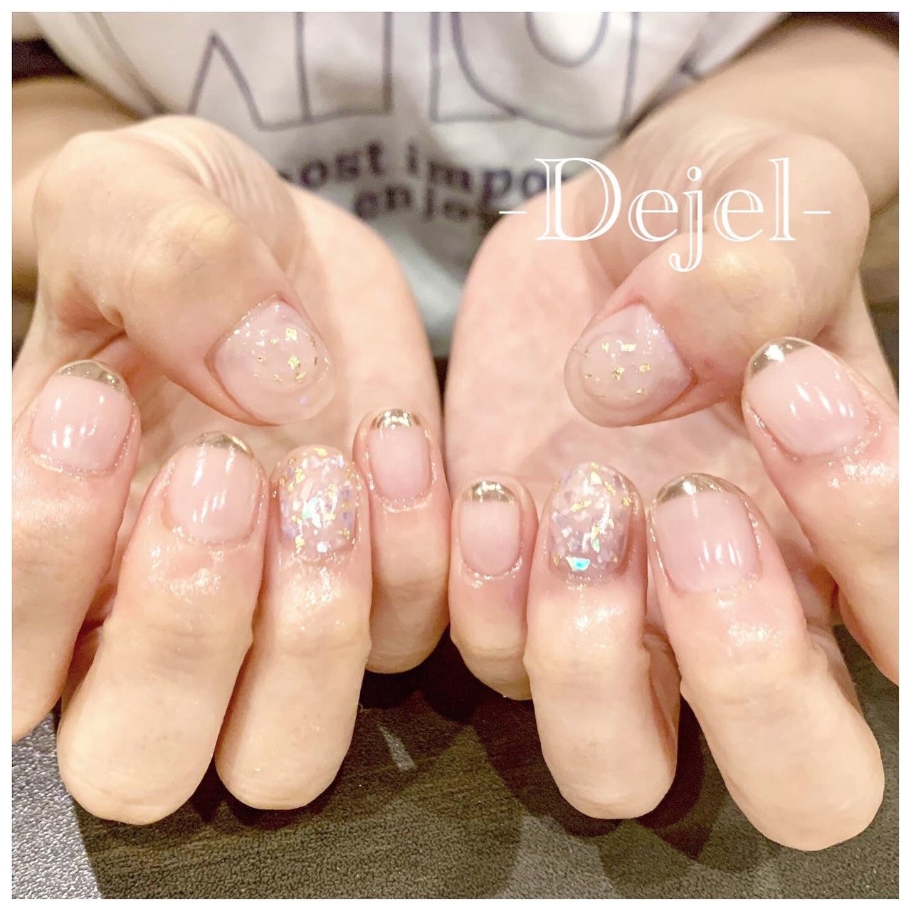 オールシーズン オフィス パーティー 女子会 ハンド Nail Salon Dejel ディジェールのネイルデザイン No ネイル ブック