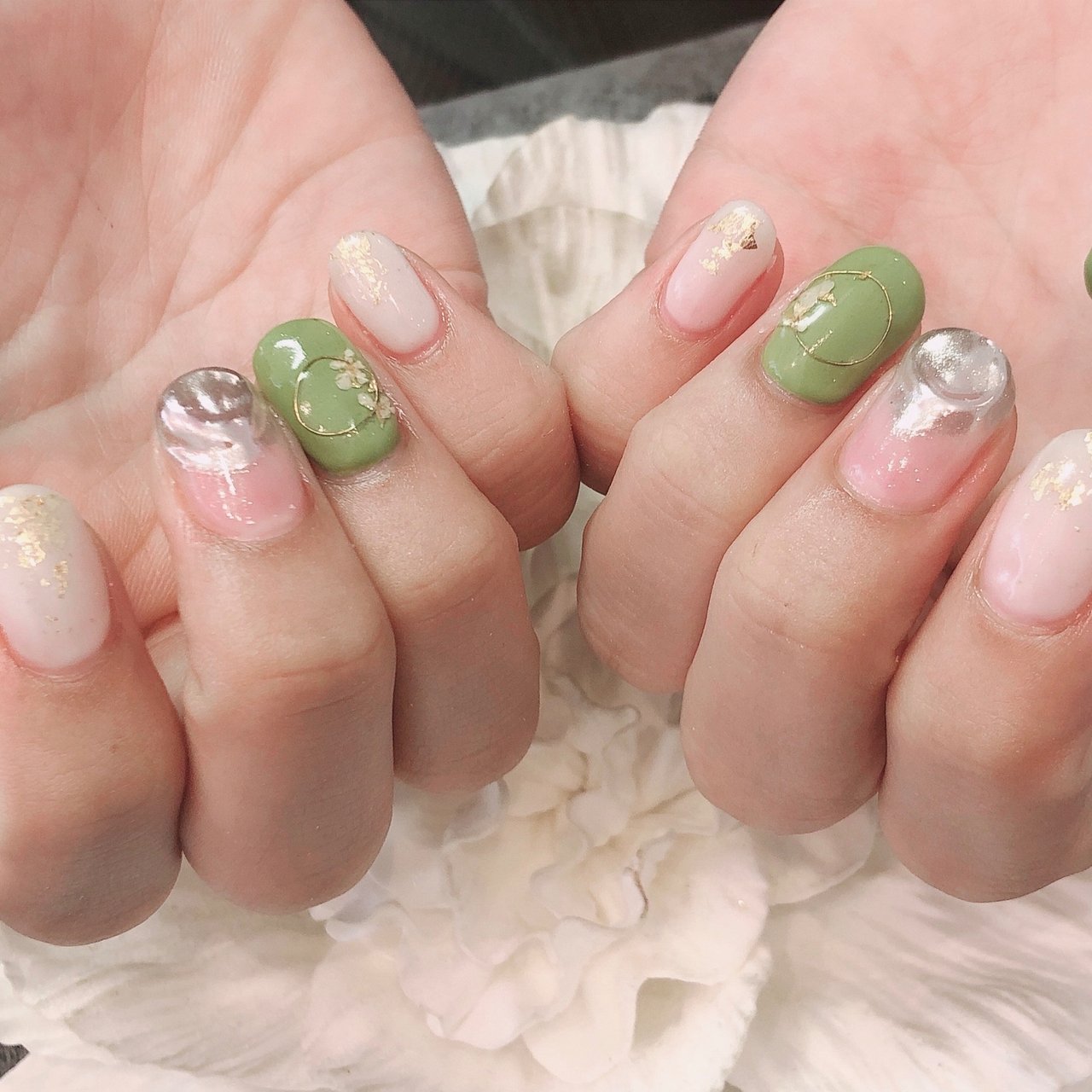 秋 オールシーズン デート 女子会 ハンド Nail Salon Sakuraのネイルデザイン No ネイルブック