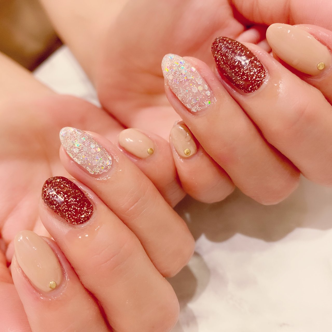 秋 オールシーズン ハロウィン 女子会 ハンド Leciel Nail 豊田市ネイルサロン のネイルデザイン No ネイルブック