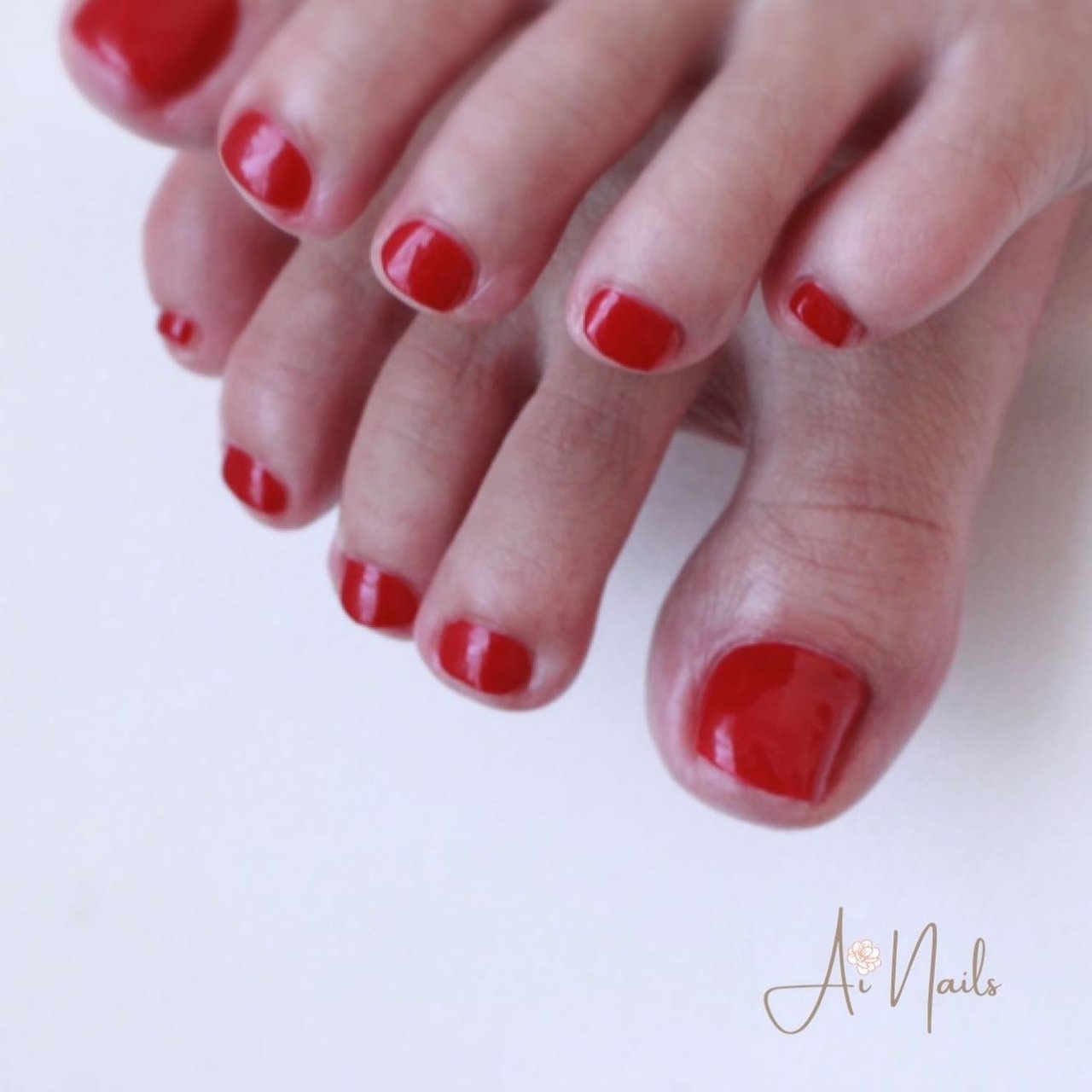 春 夏 秋 冬 フット 愛知県尾張旭市 Ai Nails アイネイルズのネイルデザイン No ネイルブック