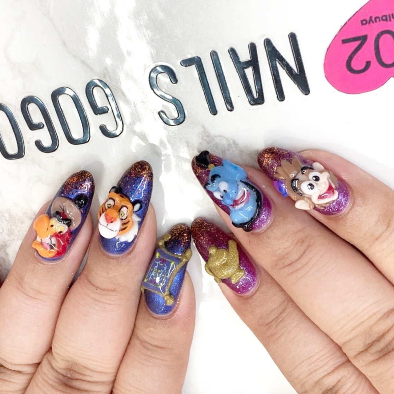 キャラクター/3D - NAILSGOGO shibuya nailsalonのネイルデザイン[No