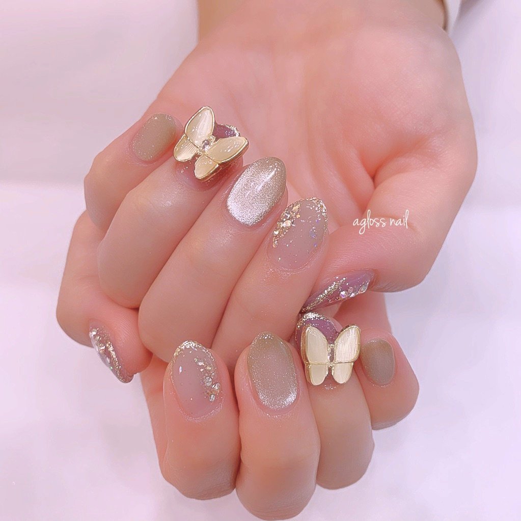 春 夏 秋 冬 ハンド Agloss Nailのネイルデザイン No ネイルブック