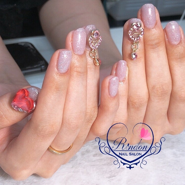 オールシーズン バレンタイン ライブ パーティー ハンド しおりのネイルデザイン No ネイルブック