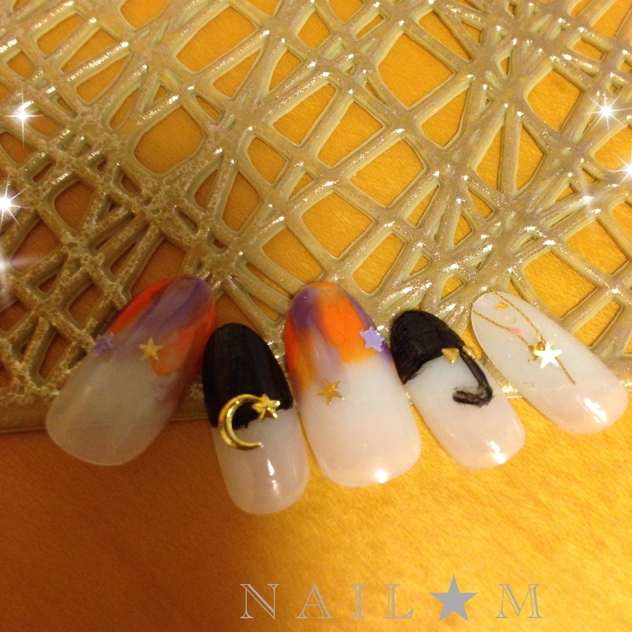 秋 ハロウィン パーティー 女子会 ハンド Nail Mのネイルデザイン No ネイルブック