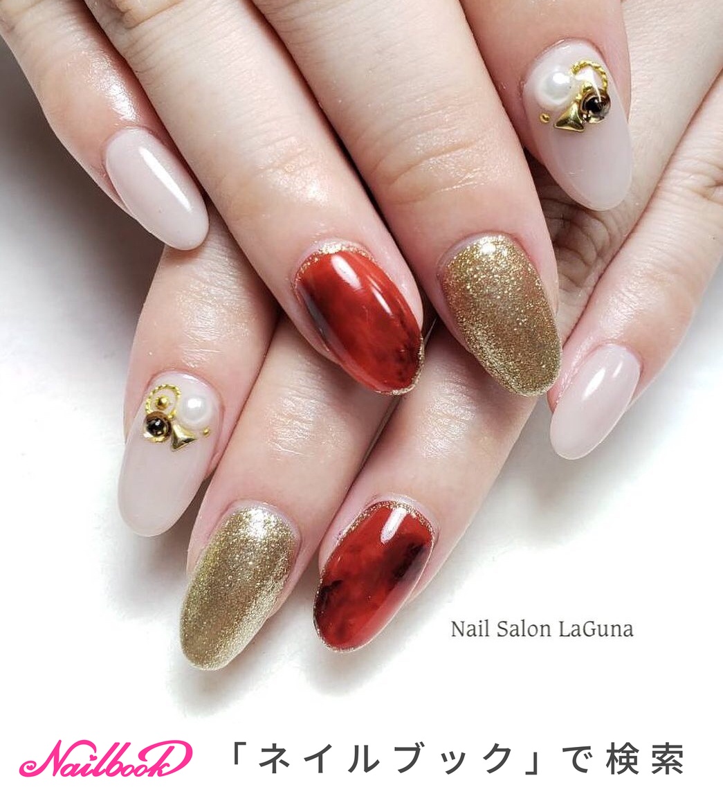 秋色ネイルのネイルデザイン ネイルブック