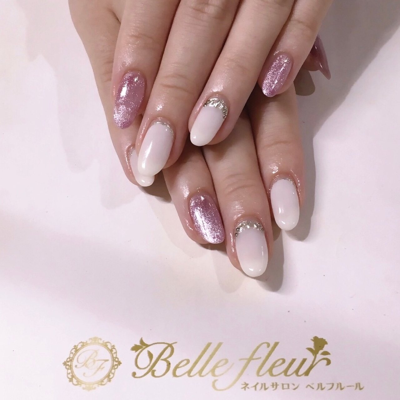 オールシーズン オフィス パーティー ハンド ワンカラー Bellefleur 銀座のネイルデザイン No ネイルブック