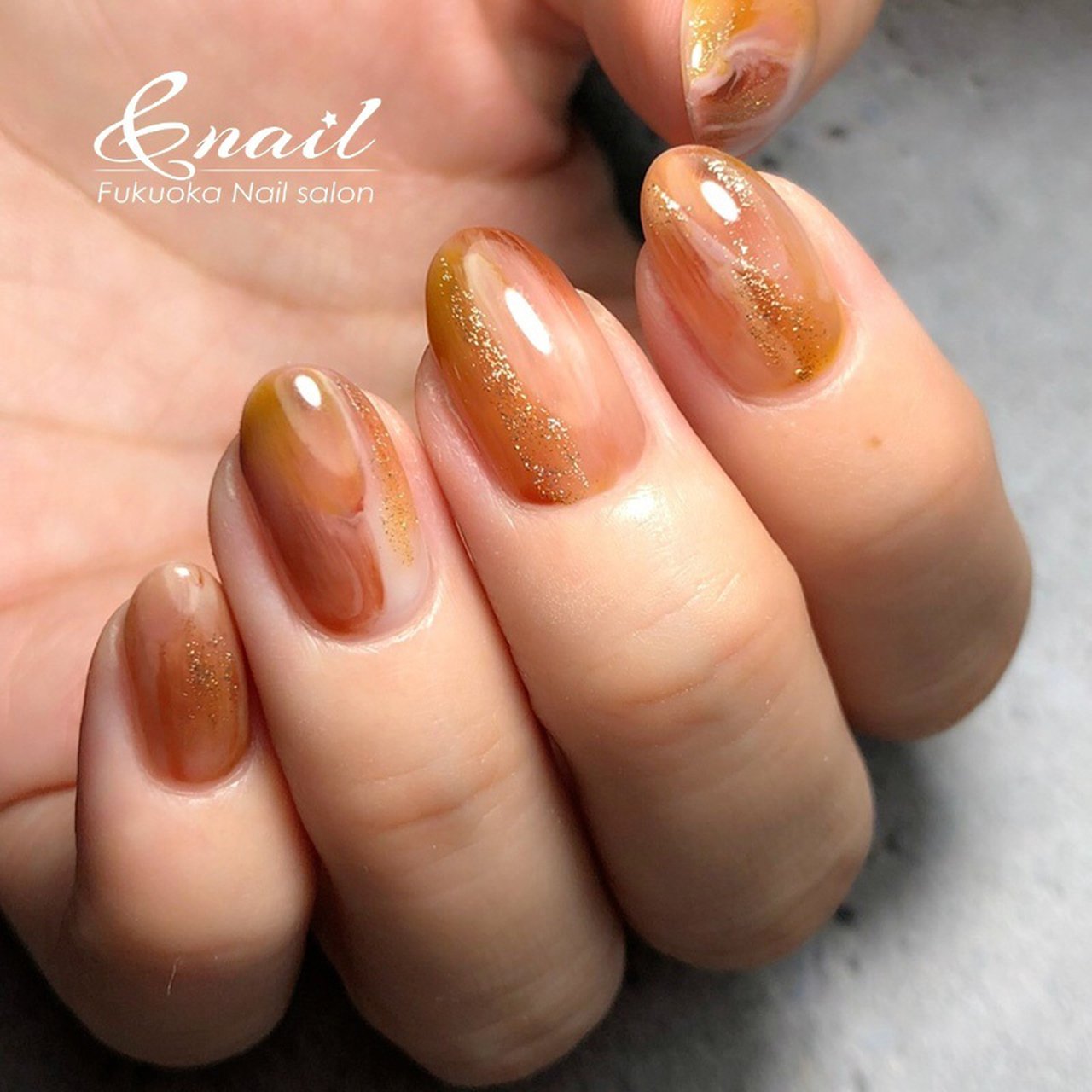 秋 冬 旅行 デート ハンド 福岡アンドネイルのネイルデザイン No ネイルブック