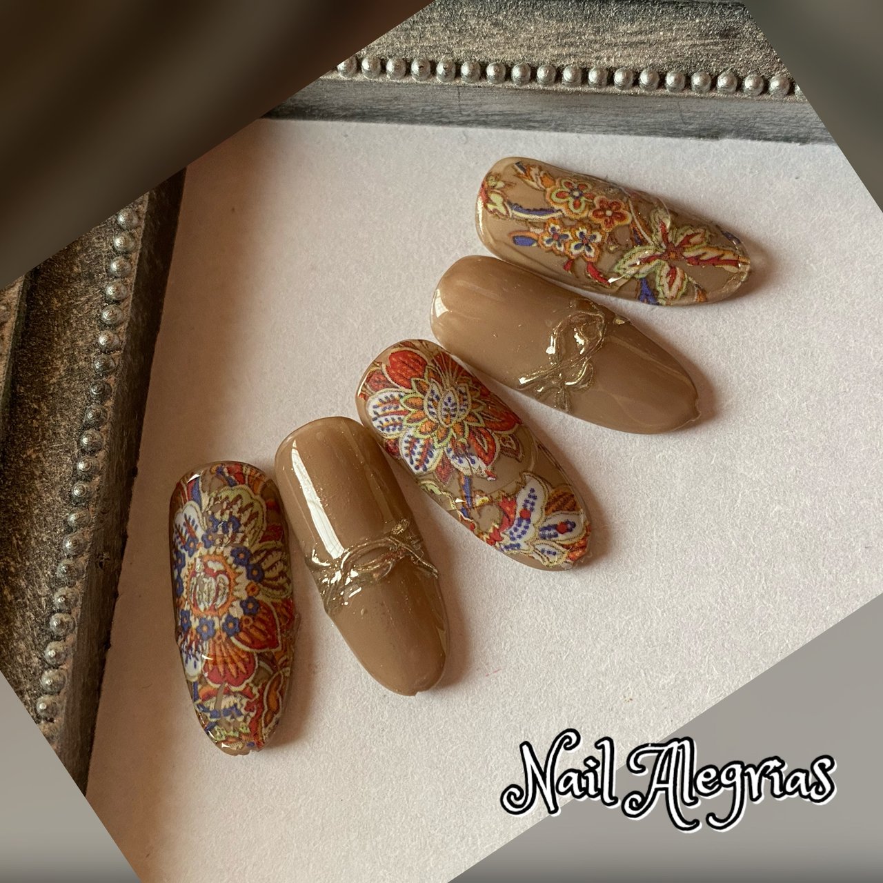 秋 冬 オフィス デート ハンド Nail Alegrias ネイルアレグリアス のネイルデザイン No ネイルブック