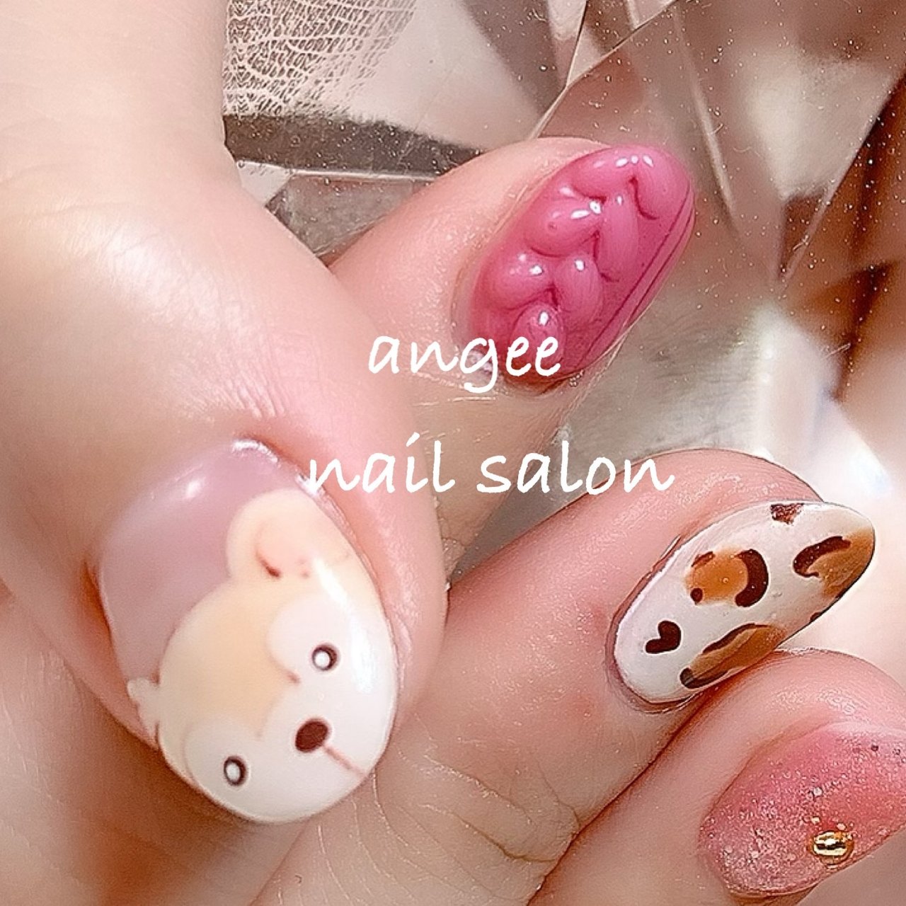 秋 冬 オールシーズン 女子会 ハンド ネイルサロンアンジーのネイルデザイン No ネイルブック