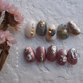 秋/冬/成人式/卒業式/和柄 - 札幌ネイルサロン/atelier inoaのネイル