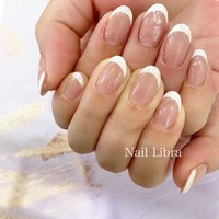 白フレンチのネイルデザイン ネイルブック