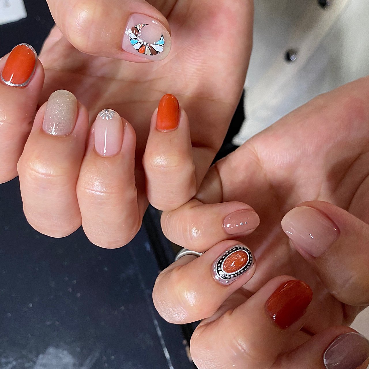春 夏 秋 冬 ハンド 沖縄うるま市ニュアンスbliss Nailブリス ネイルパラジェルフィルイン のネイルデザイン No ネイルブック