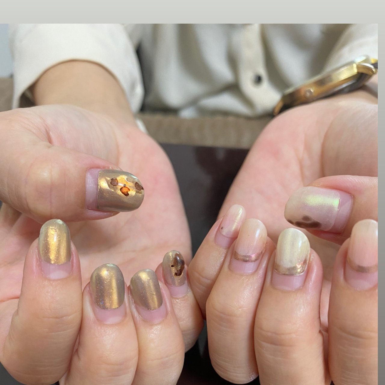 春 夏 秋 冬 ハンド 沖縄うるま市ニュアンスbliss Nailブリス ネイルパラジェルフィルイン のネイルデザイン No ネイルブック