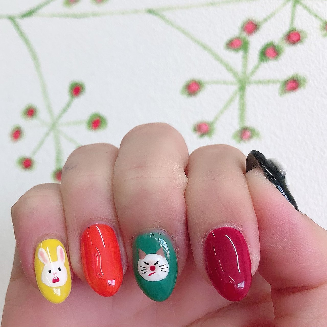 秋 ハロウィン ハンド キャラクター 3d Yuriのネイルデザイン No ネイルブック