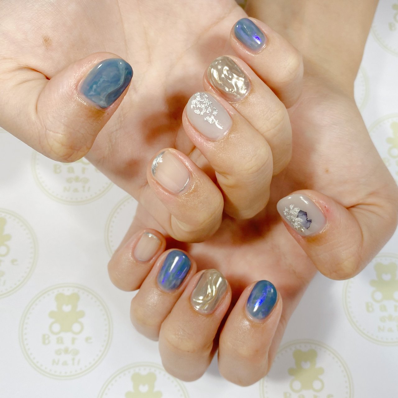 オールシーズン パーティー デート 女子会 ハンド Nail Salon Bareのネイルデザイン No ネイルブック