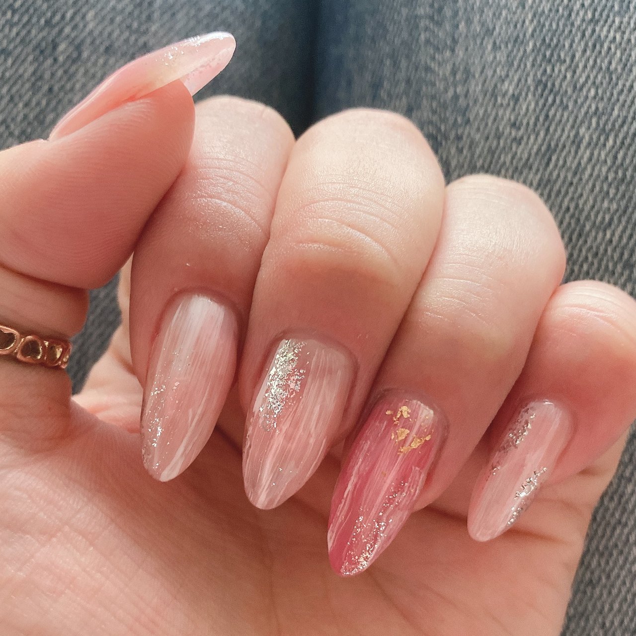 ハンド シンプル ピンク Sih のネイルデザイン No ネイルブック