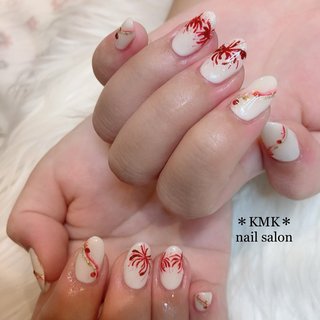 人気順 彼岸花のネイルデザイン ネイルブック