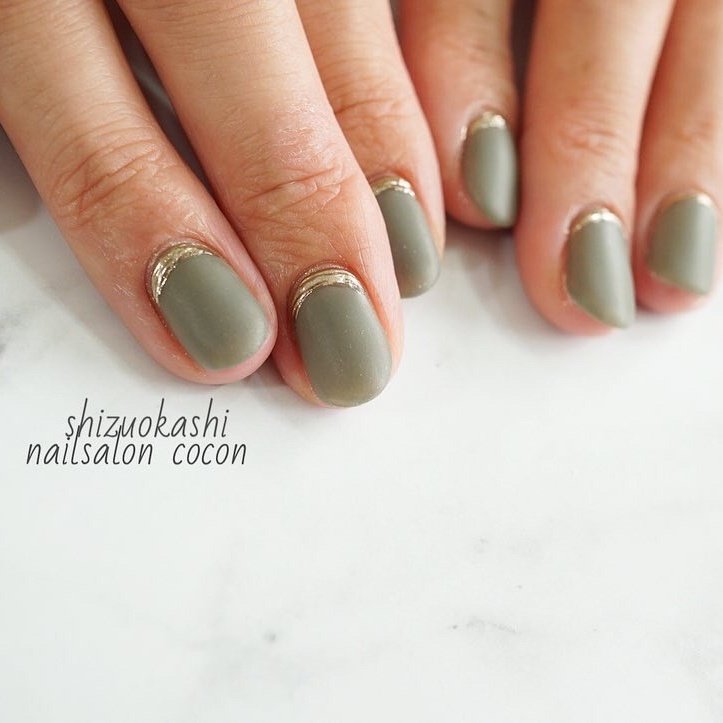 秋 冬 オフィス デート ハンド Nail Salon Cocon ネイルサロンココンのネイルデザイン No ネイルブック