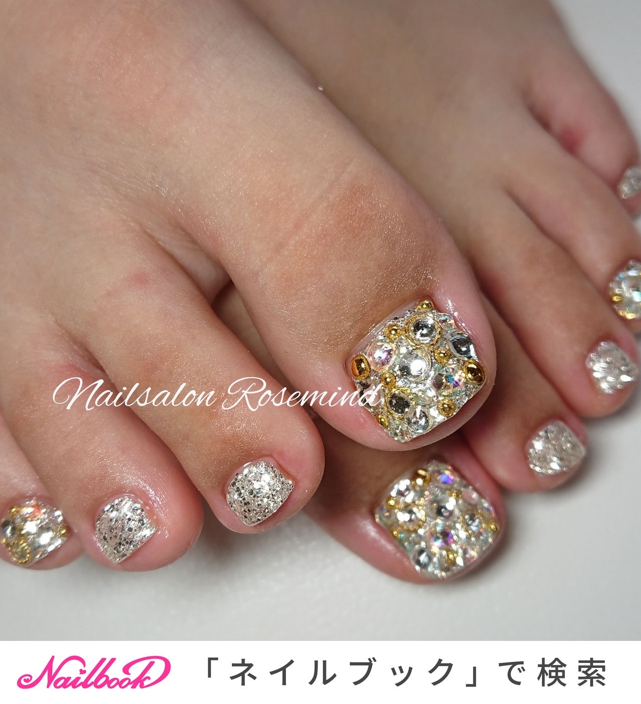 春 夏 秋 冬 フット Nail Rosemindのネイルデザイン No ネイルブック