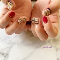 ピーコック パープルのネイルデザイン ネイルブック