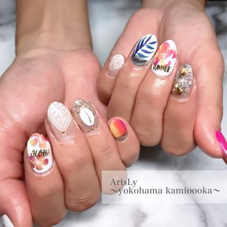 ラストサマーネイルのネイルデザイン ネイルブック