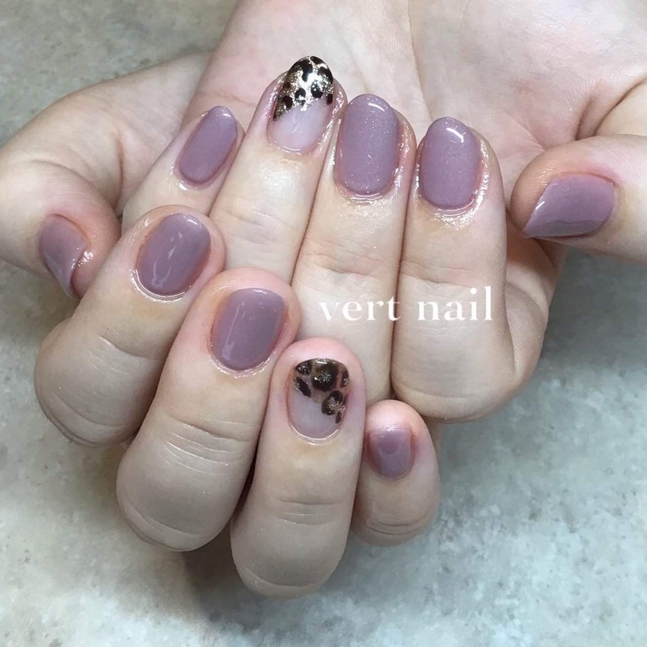 秋 冬 デート 女子会 ハンド Vert Nailのネイルデザイン No ネイルブック