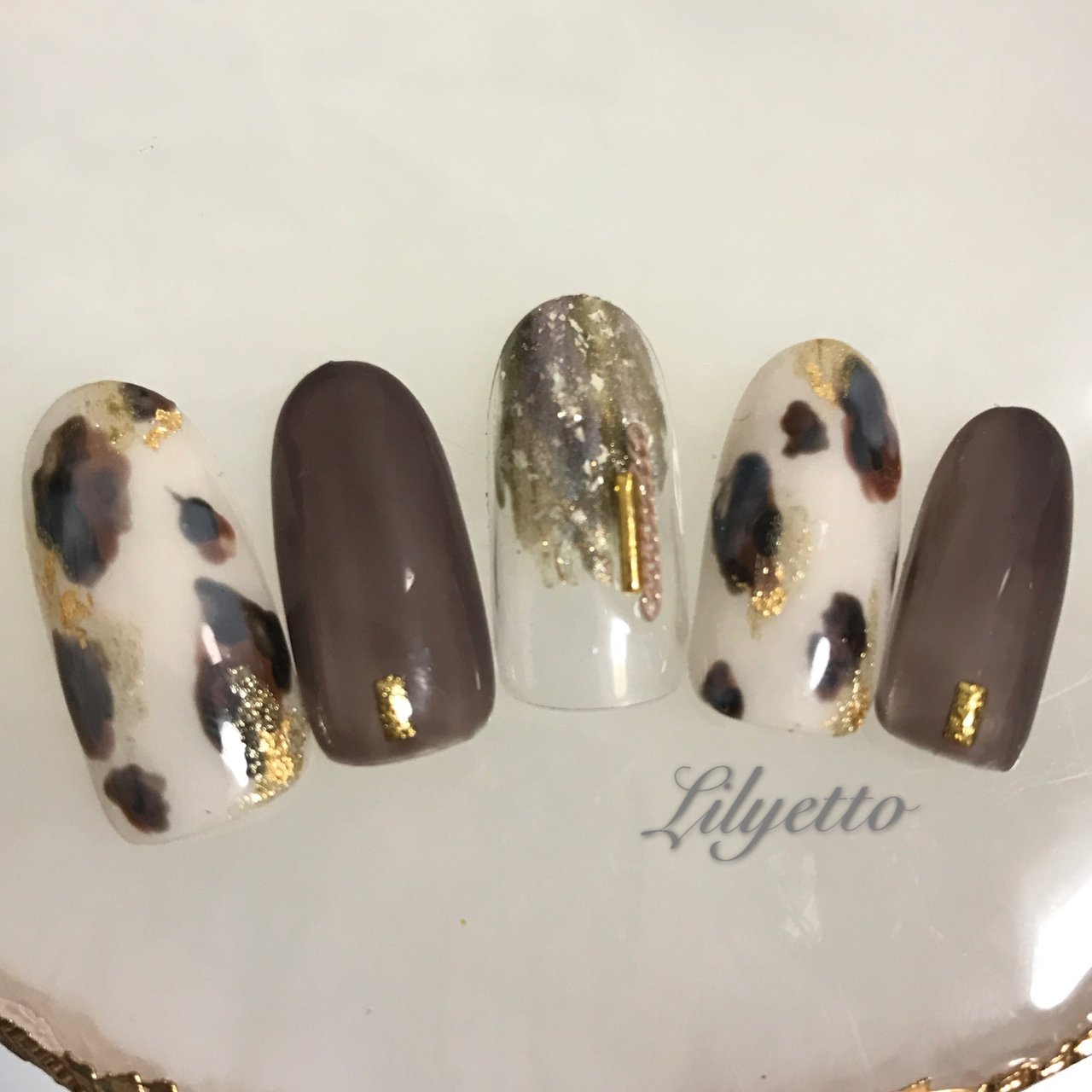 秋 冬 Nail Eyelash Salon Lilyettoのネイルデザイン No ネイルブック