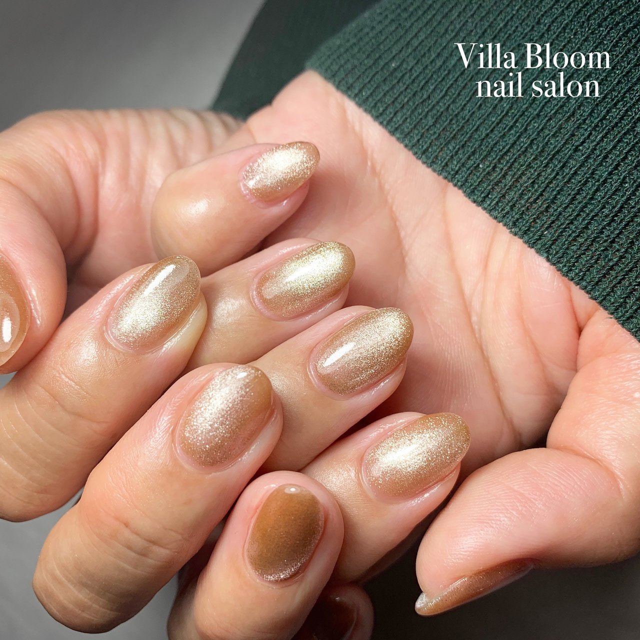 秋 オールシーズン ハロウィン オフィス ハンド Villa Bloom Nail Salonのネイルデザイン No ネイルブック